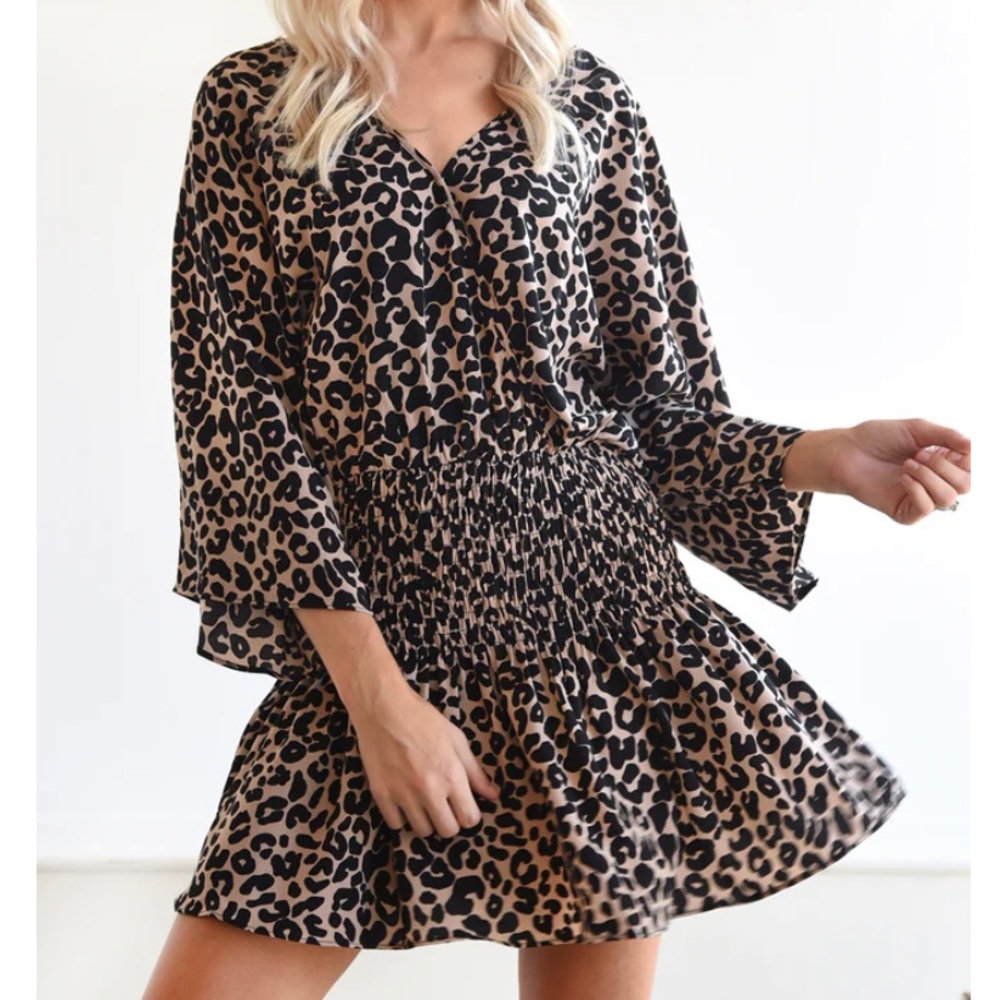 The Buddy Love Lenox mini cheetah dress excellent like new condition size small